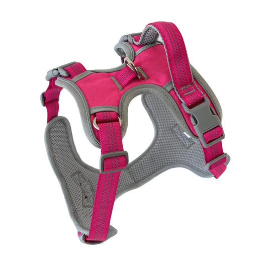 Lovellino Stylish No-Pull  Dog Harness with Handle – Designed for comfort and control, featuring a no-pull design, reflective details, and an easy-to-grip handle for secure walks.